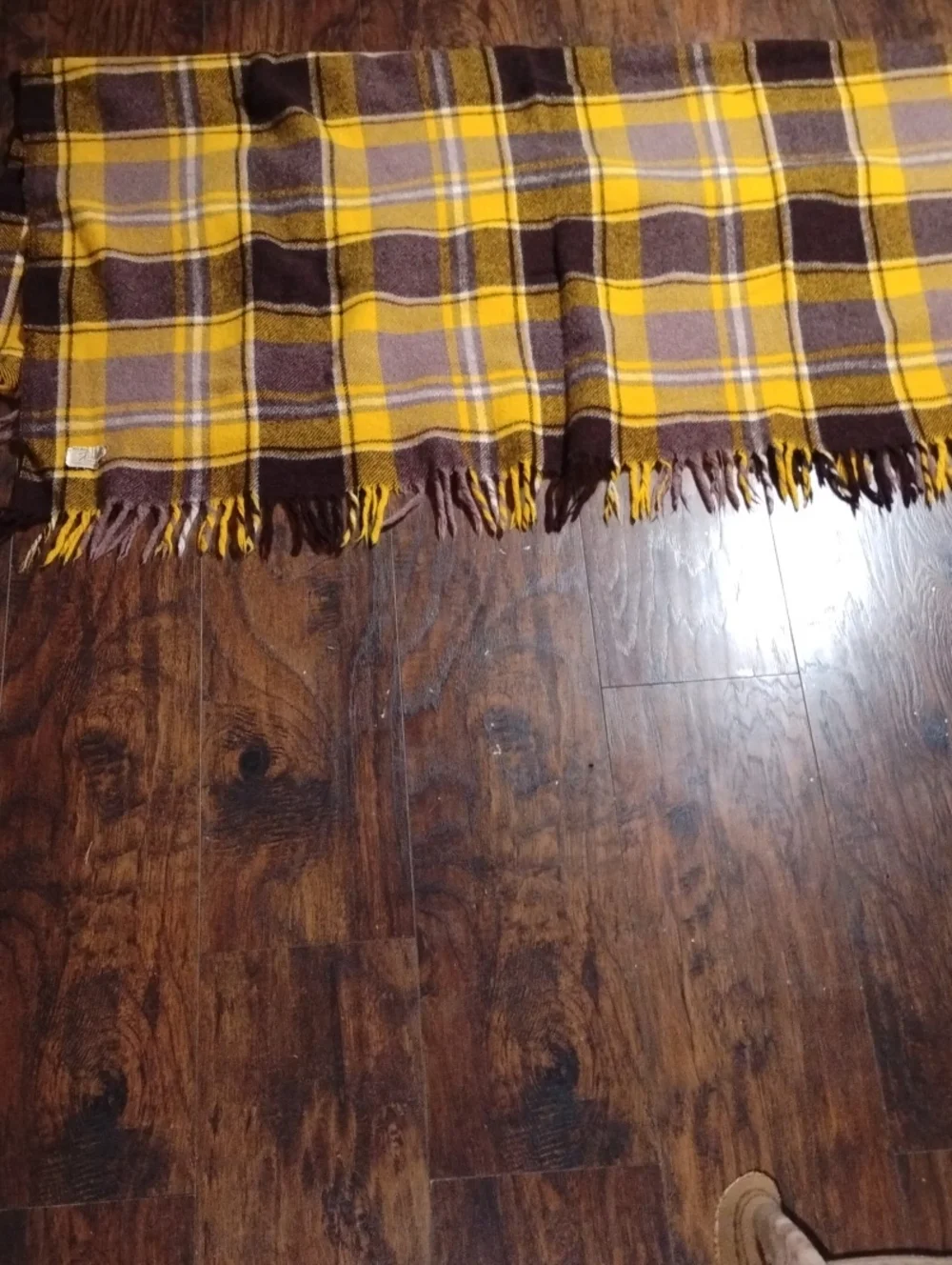 N/A cozy plaid